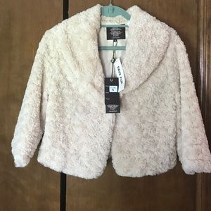 Faux fur jacket